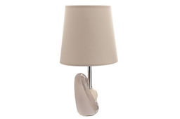 Настольная лампа 28*19*36 см Бесконечность + беж овал абажур - Elan gallery фото 4