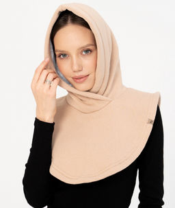 Капор Футер 3-х нитка начес 333L17 бежевый