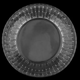 Тарелка мелкая стеклянная Ротанг д170мм, h19мм, Дели Гласс (Deli Glass) (Китай) - Домашняя мода фото 3