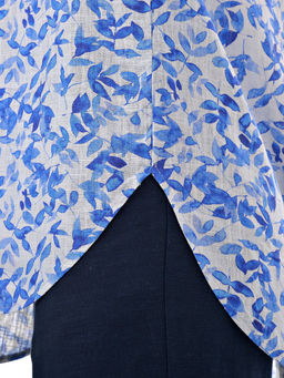 Дышащая легкая Рубашка 20% лен 80%вискоза - А+б коллекция фото 11