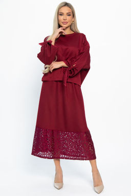 Юбка с кружевом Элегия - Lt collection фото 5