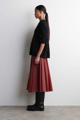 FALDA MIDI DE CORTE CIRCULAR - H&m фото 5