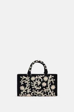 EMBROIDERED CITY BAG - Zara фото 6