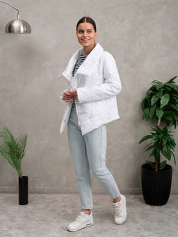 Куртка женская "Асимметрия" белый