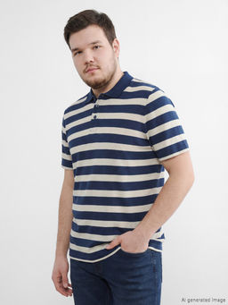 Polo Yaka ?izgili Erkek Ti??rt