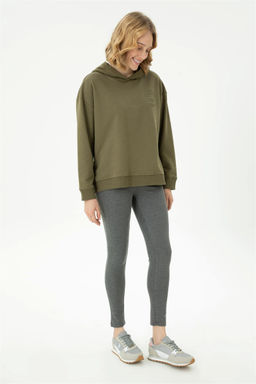 Женский свитшот цвета хаки - U.s. polo assn фото 11