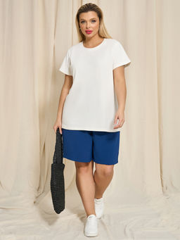 Футболка 0015-33_У молочный - Dora фото 6