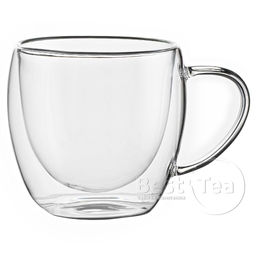 Цена за 2 шт. Кружка необжигающая, стекло 250 мл (уп 2 шт)