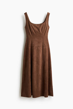 Vestido midi sin mangas