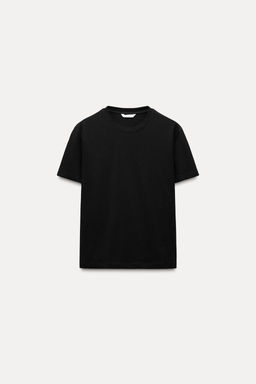 BASIC COTTON T-SHIRT - Zara фото 9