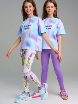 PlayToday / Легинсы для девочки, 2 пары в комплекте  фото 4