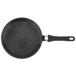Сковорода блинная с тефлоновым покрытием д26см Гранит Induction, h2см, s0,3см, ручка из термостойкого пластика (Россия) Подходит для всех видов плит, включая индукционную. - Домашняя Мода фото 3