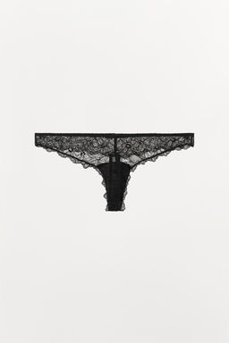 LACE THONG - Zara фото 4