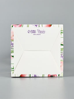 Цена за 5 шт. Коробка для цветов складная Цветы, 10?45?10 см