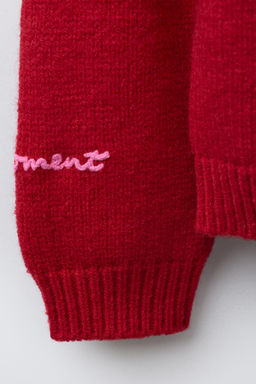 EMBROIDERED KNIT JUMPER - Zara фото 4