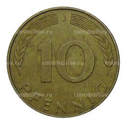10 пфеннигов 1983 года J Германия