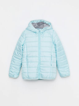 Kap??onlu Basic K?z ?ocuk ?i?me Mont