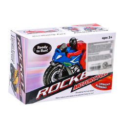 Мотоцикл инерционный Байкер, МИКС - Simaland фото 8