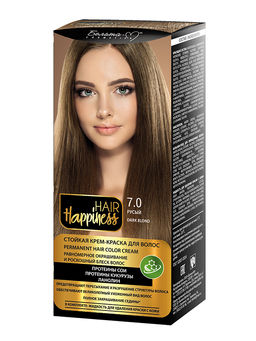 Белита-М Hair Happiness Крем-краска д/волос аммиачная №7 русый