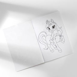 Подарочный набор блокнот-раскраска, трафарет, наклейки и восковые мелки С 8 марта