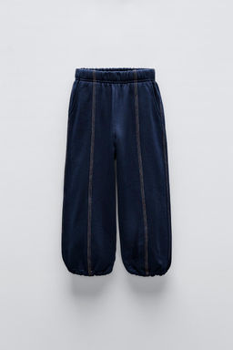 TOPSTITCHED TROUSERS - Zara фото 7