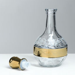 Мини-бар «Столичный. Вдохновение», 8 предметов: барная стойка, графин, стопки 6 шт, 500/50 мл