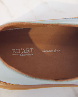 Туфли 181.ОКСЕbr.Лион авокадо+коричневый