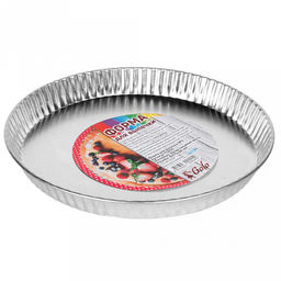 Форма для запекания металлическая д27см, h2,8см, круглая, (Россия)