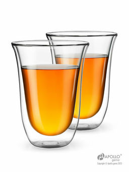 Набор бокалов с двойными стенками APOLLO Bell 300 мл 2 пр.  фото 2