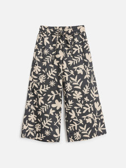 ACOOLA / Брюки детские для девочек Hesat2_pn черный принт фото 3