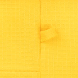 Халат детский вафельный желтый 914 (146, 76)