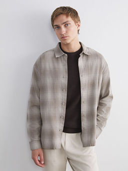 Regular Fit Uzun Kollu Ekose Erkek Oduncu G?mlek