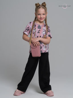 Костюм Лето коты лео-черный - Sovalina фото 5