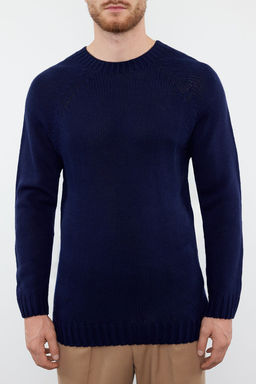 TRENDYOL MAN Kiremit Slim Fit Dar Kesim Bisiklet Yaka Reglan Kol Basic Triko Kazak TMNAW25KZ00000 - Trendyolmilla фото 74