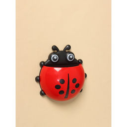 Цена за 2 шт. Держатель для зубных щёток детский Божья коровка, на присосках, цвет красный - Simaland фото 5