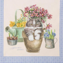 Дорожка Этель Уютные коты 40*146 см  фото 6