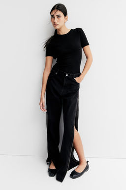 Pantalon denim con cremallera - H&m фото 2