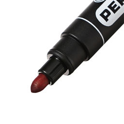 Цена за 10 шт. Маркер перманентный 5.0 мм Centropen 8566, линия 2.5 мм, цвет красный