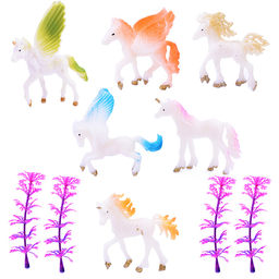 Набор животных "Единороги" в тубусе