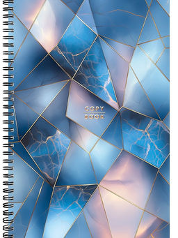 Тетрадь 60л. А4 на спирали Profit "Красивый мрамор" (60-8996)