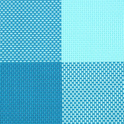 Салфетка под горячее (термосалфетка) Ницца 30х45см ПВХ лазурный (Китай) - Домашняя мода фото 2