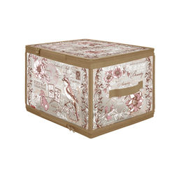 Кофр для хранения с застёжкой-молнией, 40*30*25 см, VINTAGE, шт