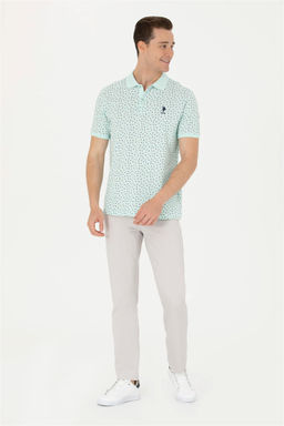 Мужская футболка водно-зеленого цвета - U.s. polo assn фото 4