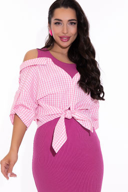 Платье Морской бриз (розовый) - Эльза фото 2