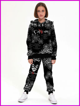 Спортивный костюм "Селина Кайл",чёрный