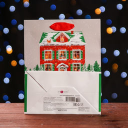 Пакет подарочный На праздник , люкс 18 х 22,3 х 10 см - Simaland фото 2