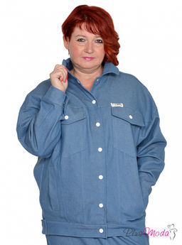 Куртка Модель №1954 размеры 44-84 - Plusmoda фото 2