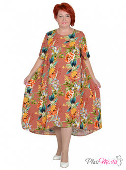 Платье Модель №1255 размеры 44-84 - Plusmoda фото 5