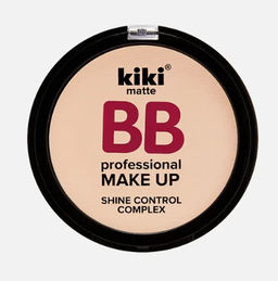 KIKI Пудра компактная BB 14 светлый бежевый