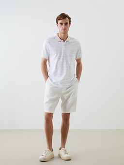 Polo Yaka Bask?l? Erkek Ti??rt